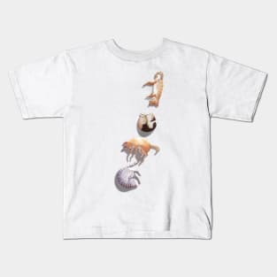 Cute kitties taking a nap Kids T-Shirt